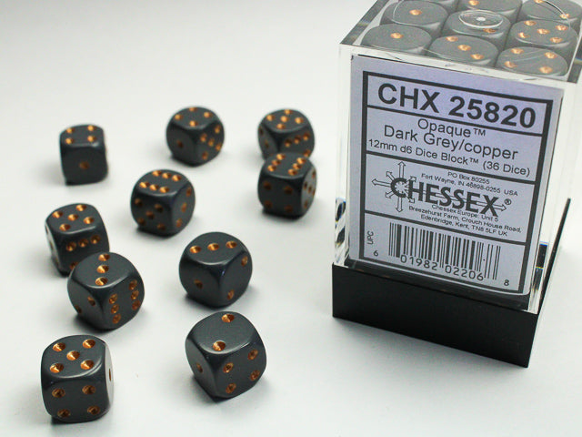Dice menagerie 12mm d6 dice set(36)