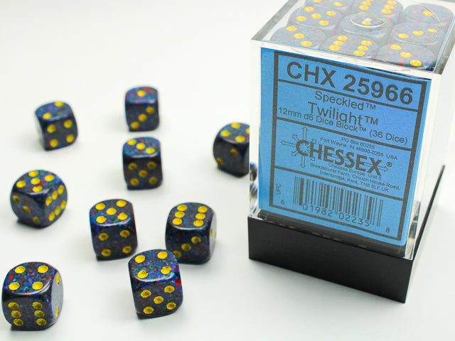 Dice menagerie 12mm d6 dice set(36)