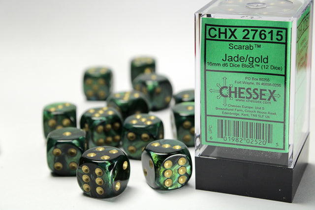 Dice menagerie 12mm d6 dice set(36)