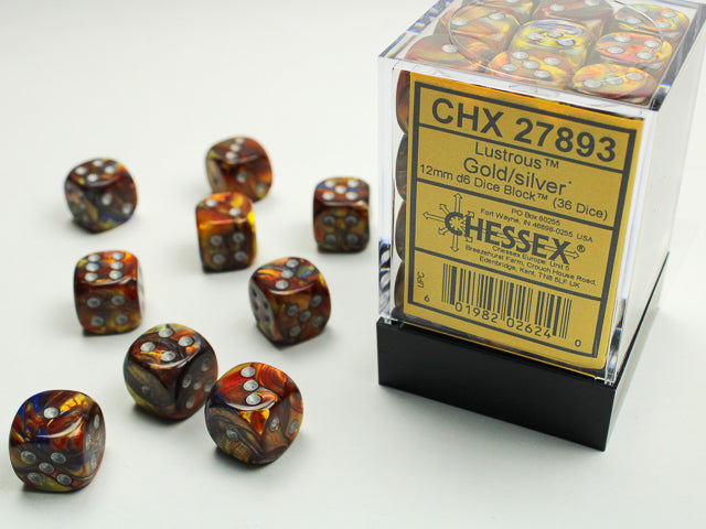 Dice menagerie 12mm d6 dice set(36)