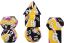 16mm Pride Sharp Edge Silicone Rubber Poly Dice Set