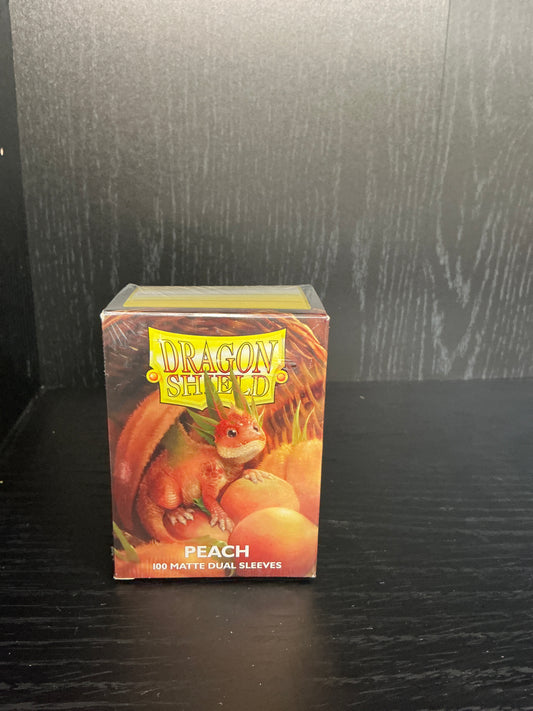 Dragon shield card sleeves (matte peach)