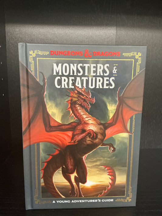 Dungeons and Dragons Monsters and Creatures guidebook