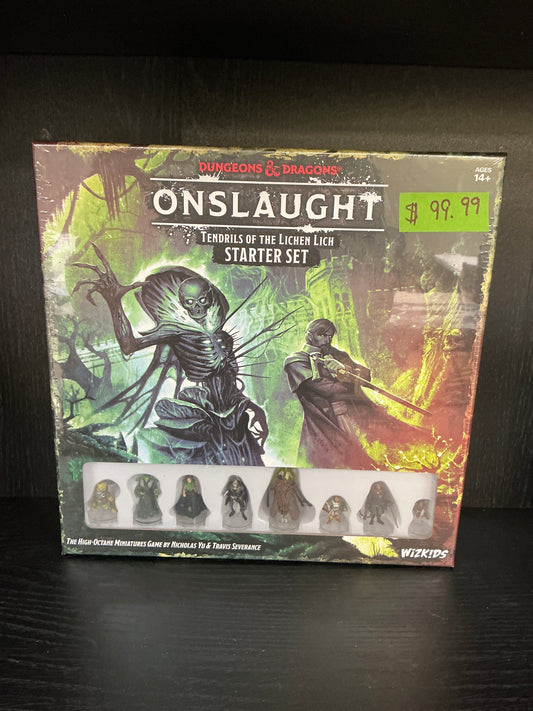 Dungeons & Dragons Onslaught Tendrils Of The Lichen Lich Starter Set