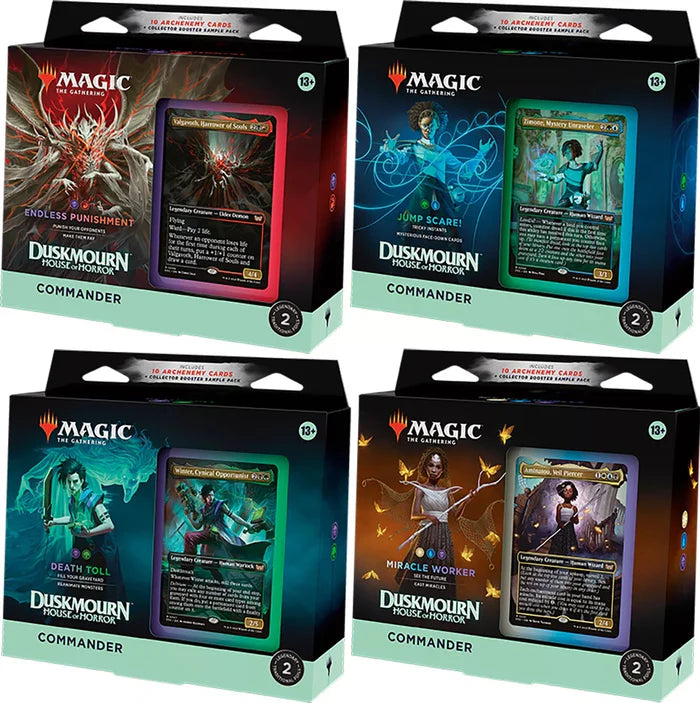 Magic: The Gathering Duskmourn: House of Horror Commander Deck